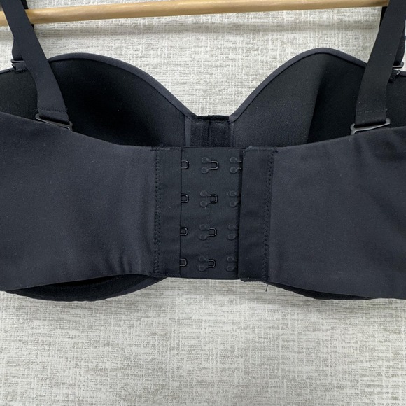 Skims Bra Womens 36DD Black Underwire T Shirt Convertible Padded Lined Everyday - Picture 5 of 8